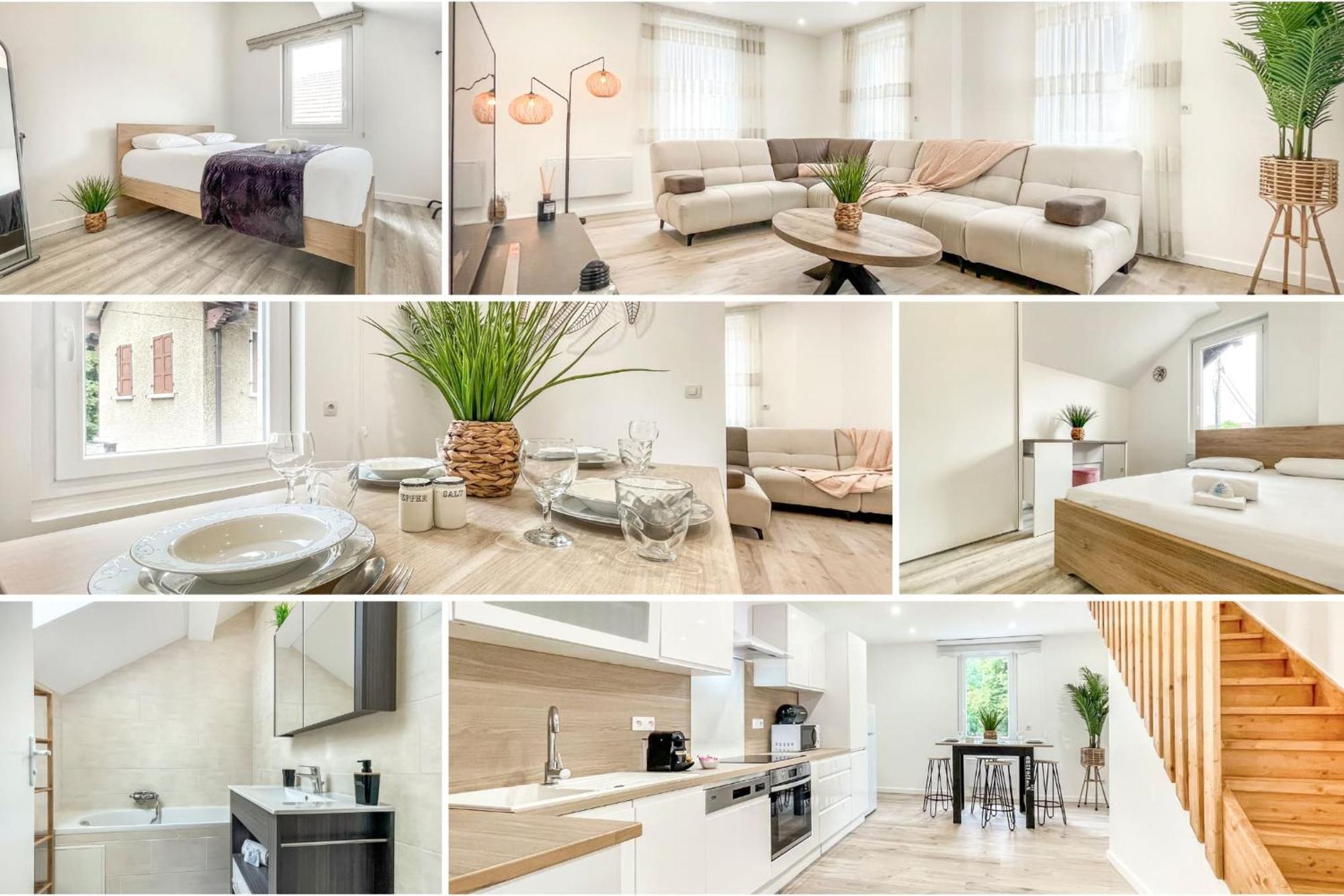 Homey Sakine- Proche Centre- Netflix- Wifi 克吕斯 外观 照片